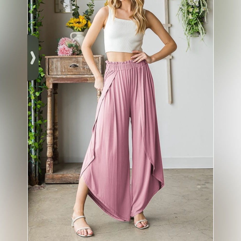 Chic Wide-Leg Pants with High Waist